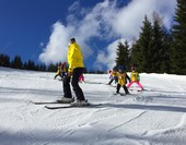 Skupinová lyžařská výuka