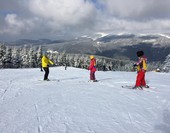 Skiing lessons for kids